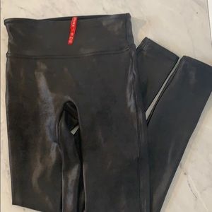 Spanx black leggings